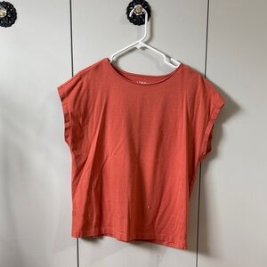 LOFT Women's Rust Short Sleeve Tee